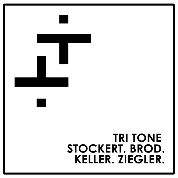 TRI TONE LOGOblack on white